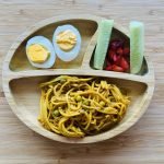toddler meal idea-masala noodles with egg