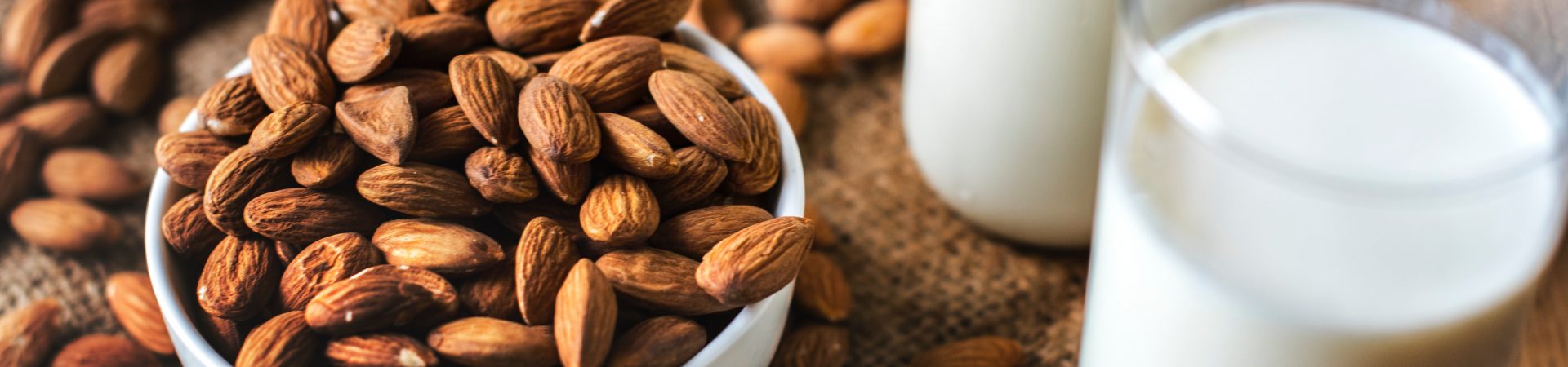 almond milk-vegan calcium rich foods