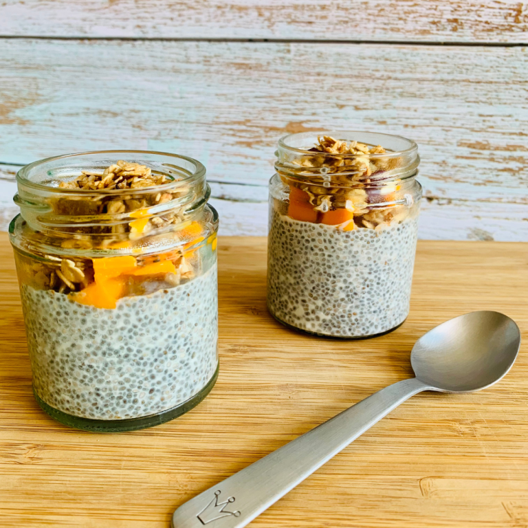 chia seed pudding for babies and toddlers