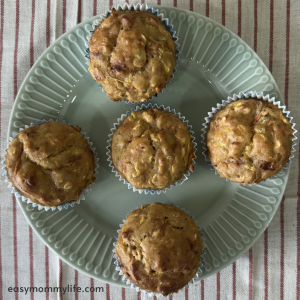 healthy muffins for toddler